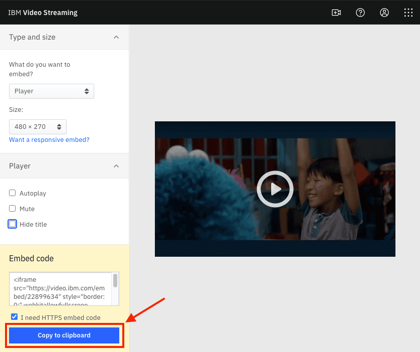 Copy To Clipboard Button Location